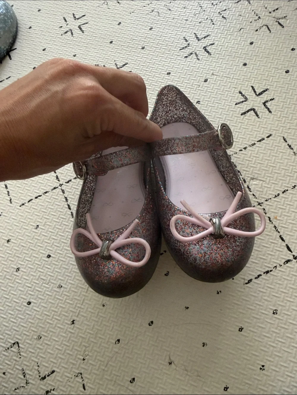 Girls mini melissa ballet flats size 9